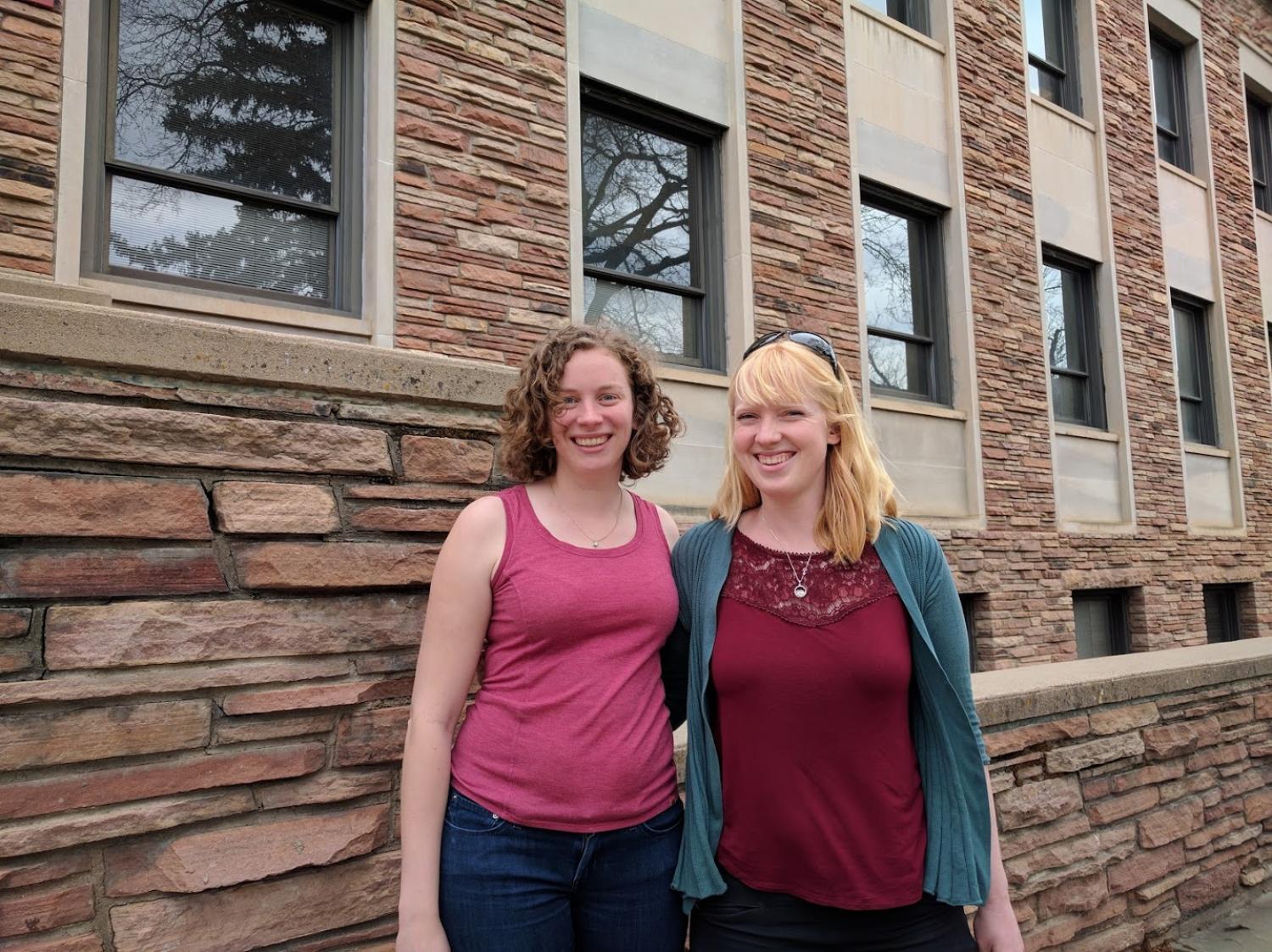 Helen McCreery and Lauren Shoemaker.