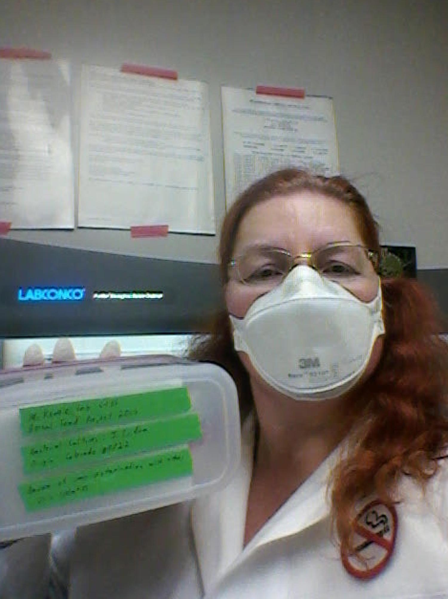 Cerrise displays a collection of J. liv sample bacteria