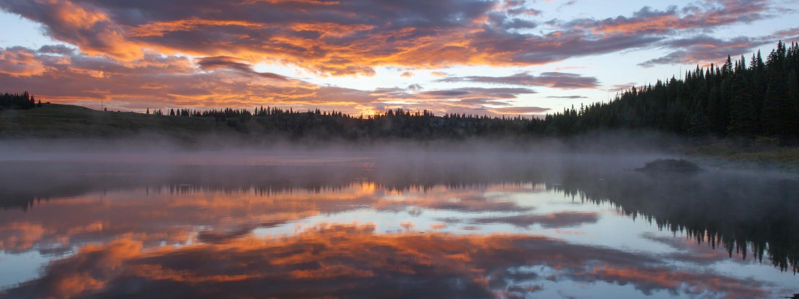 deep lake - white river pleteau - photo by jeff mitton