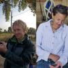 Chris Smith (left) and Rebecca Safran (right) re-examined the evolution of barn swallows and found that they may indeed have evolved alongside barns. Photographs courtesy of Rebecca Safran and Patrick Campbell/University of Colorado Boulder.