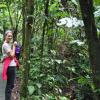 Arcuri in a rainforest.