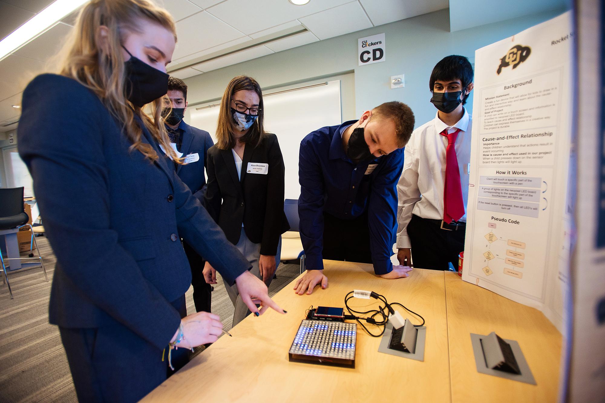 Check out photos from the fall 2021 ECEE Projects Expo | Electrical ...