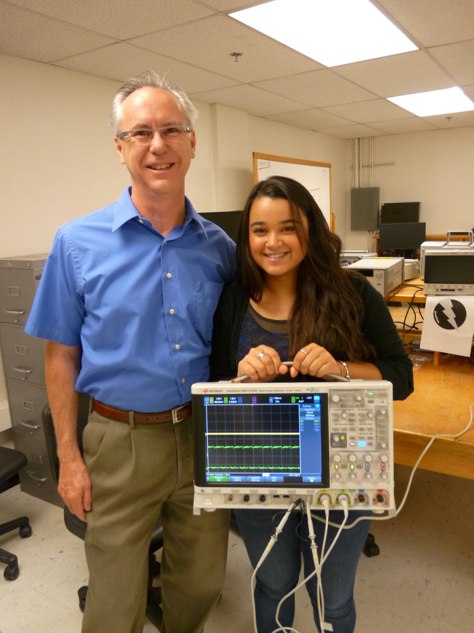 Keysight donates oscilloscope in honor of ECEE student | Electrical ...