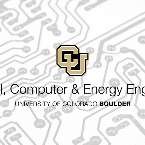ECEE logo with an illustration of a printed circuit board in the background