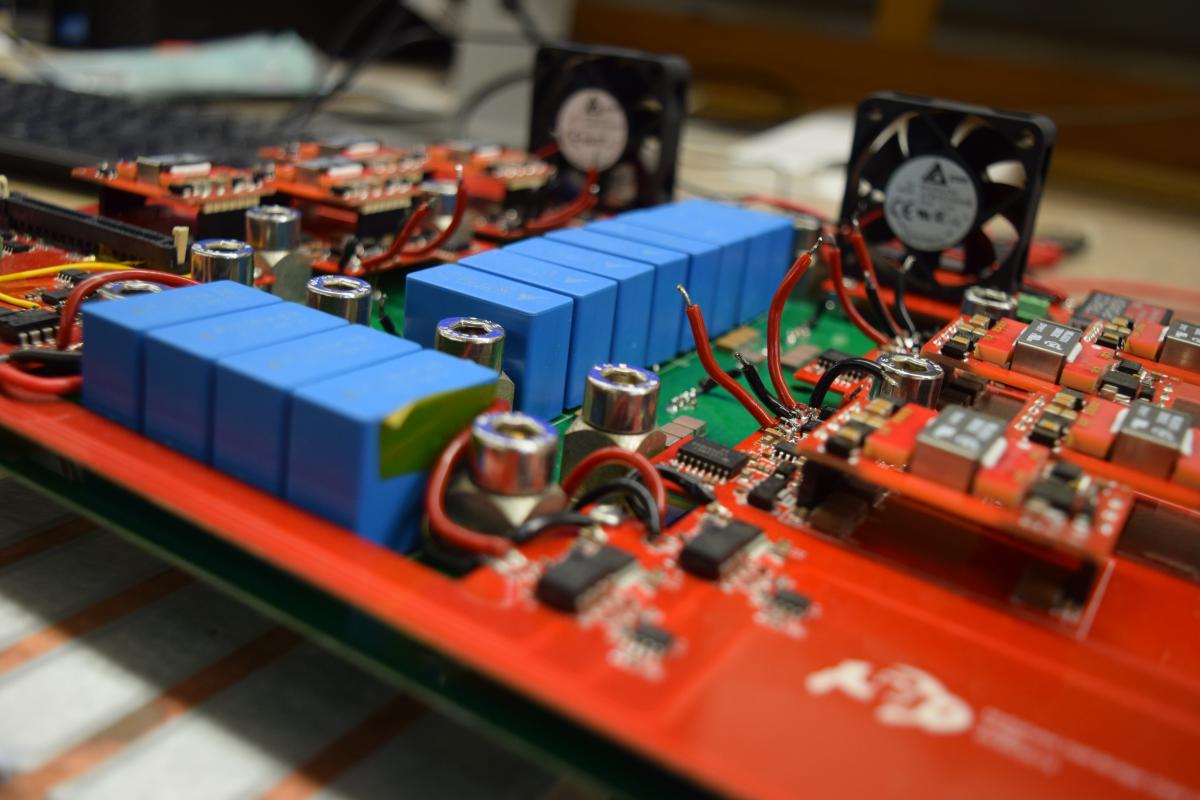 2019 Power Electronics lab photo
