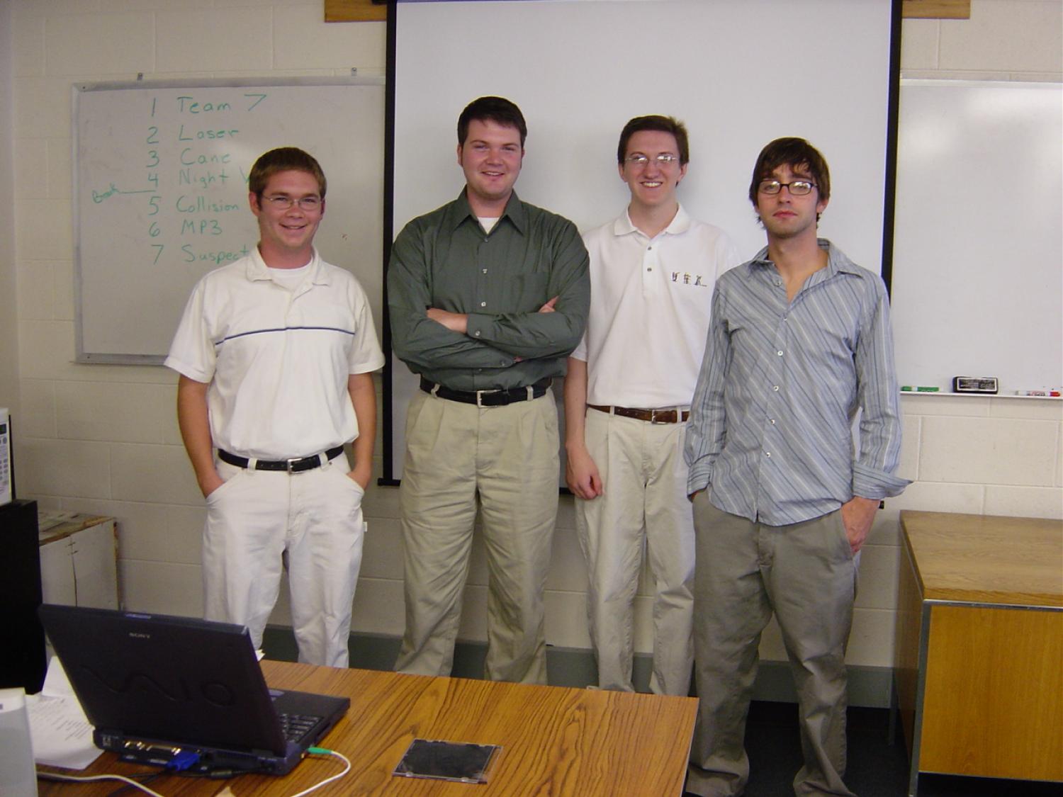 The four members of Blender
