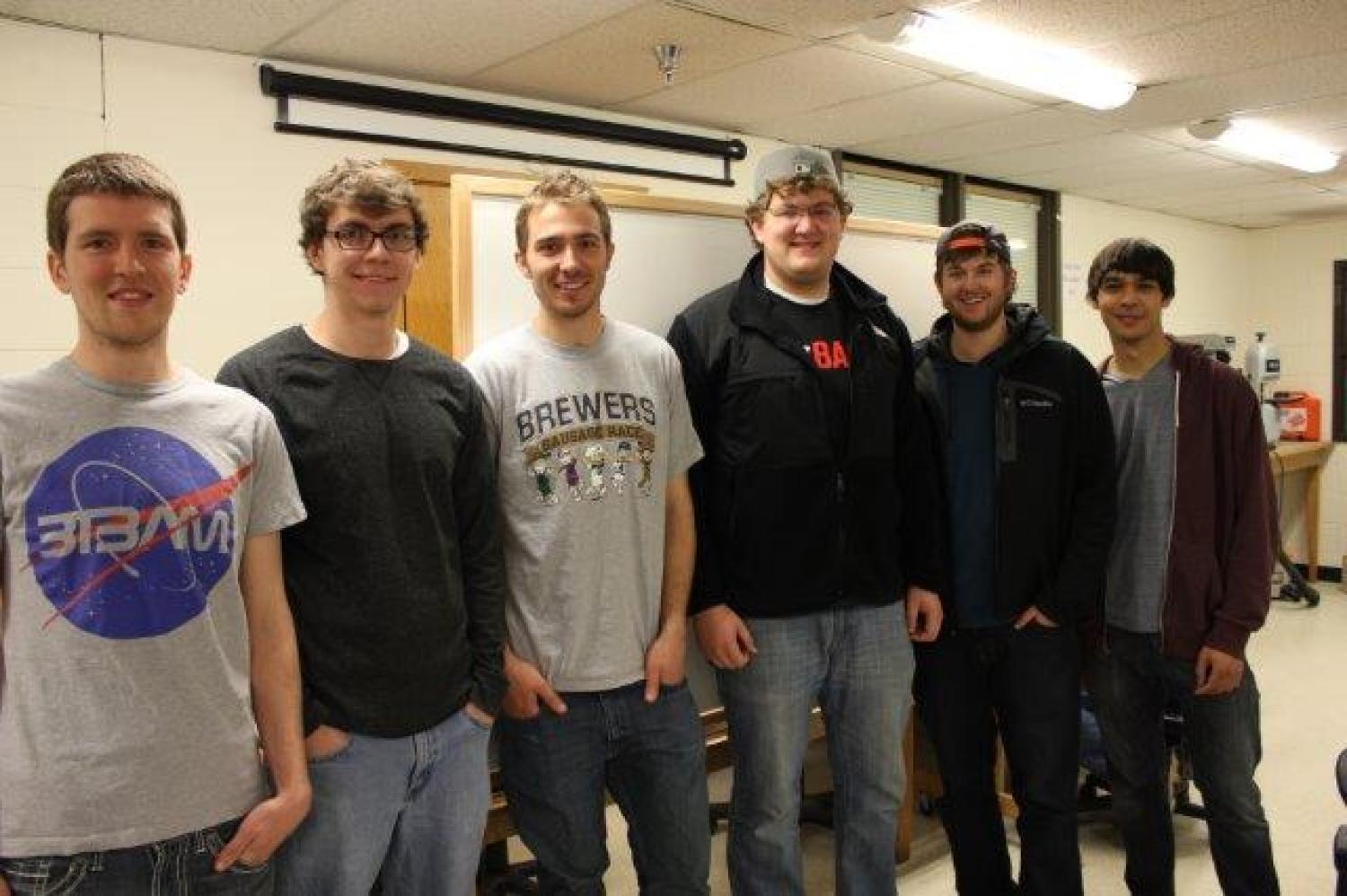 The six members of the Cache Money team