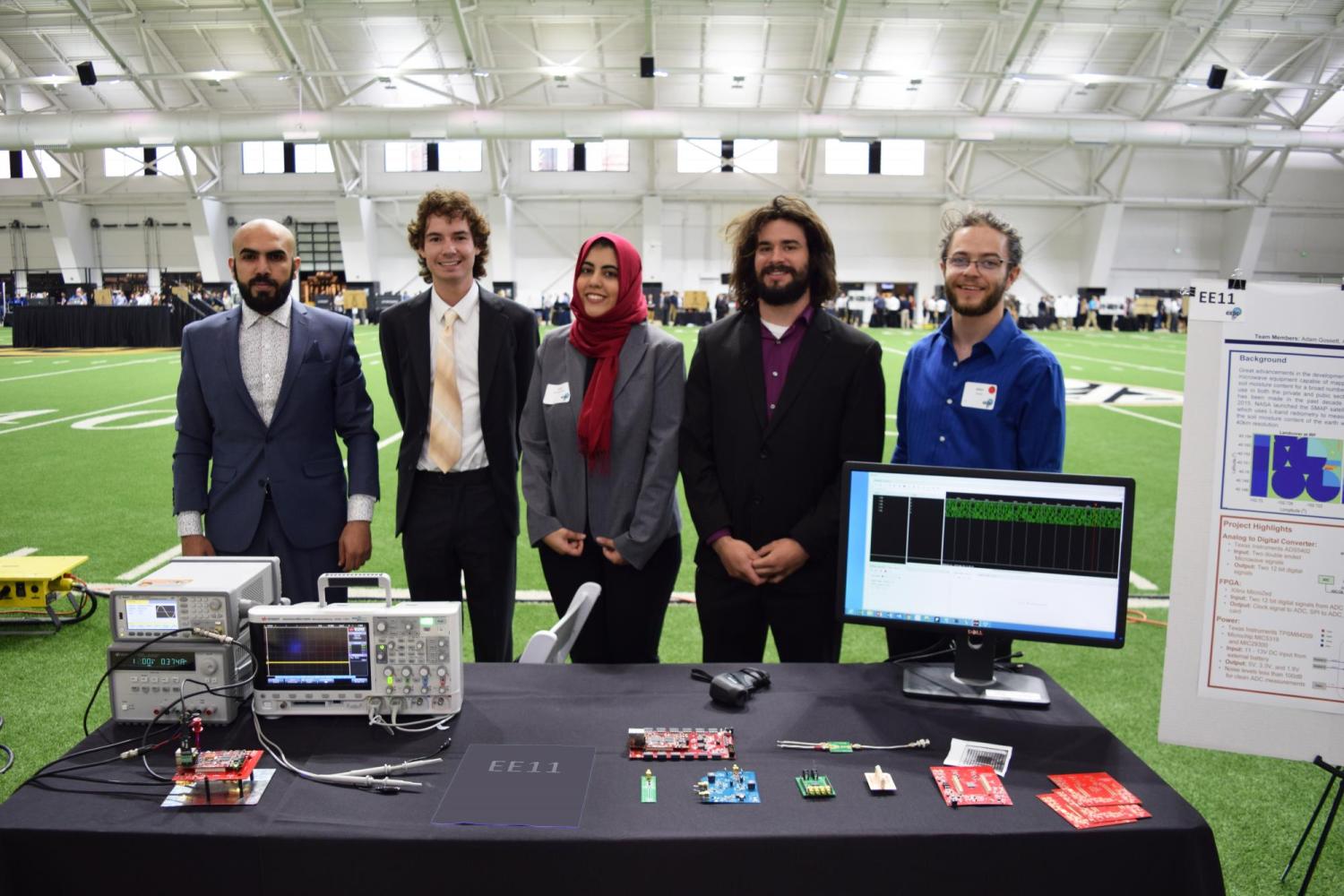 The Drone Stars team at the Engineering Projects Expo