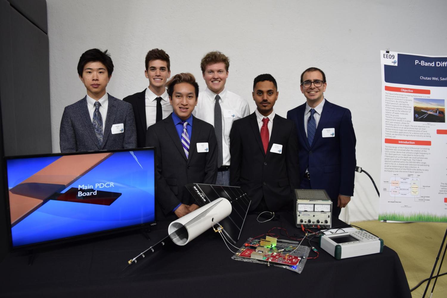 Team Beluga at the Engineering Projects Expo