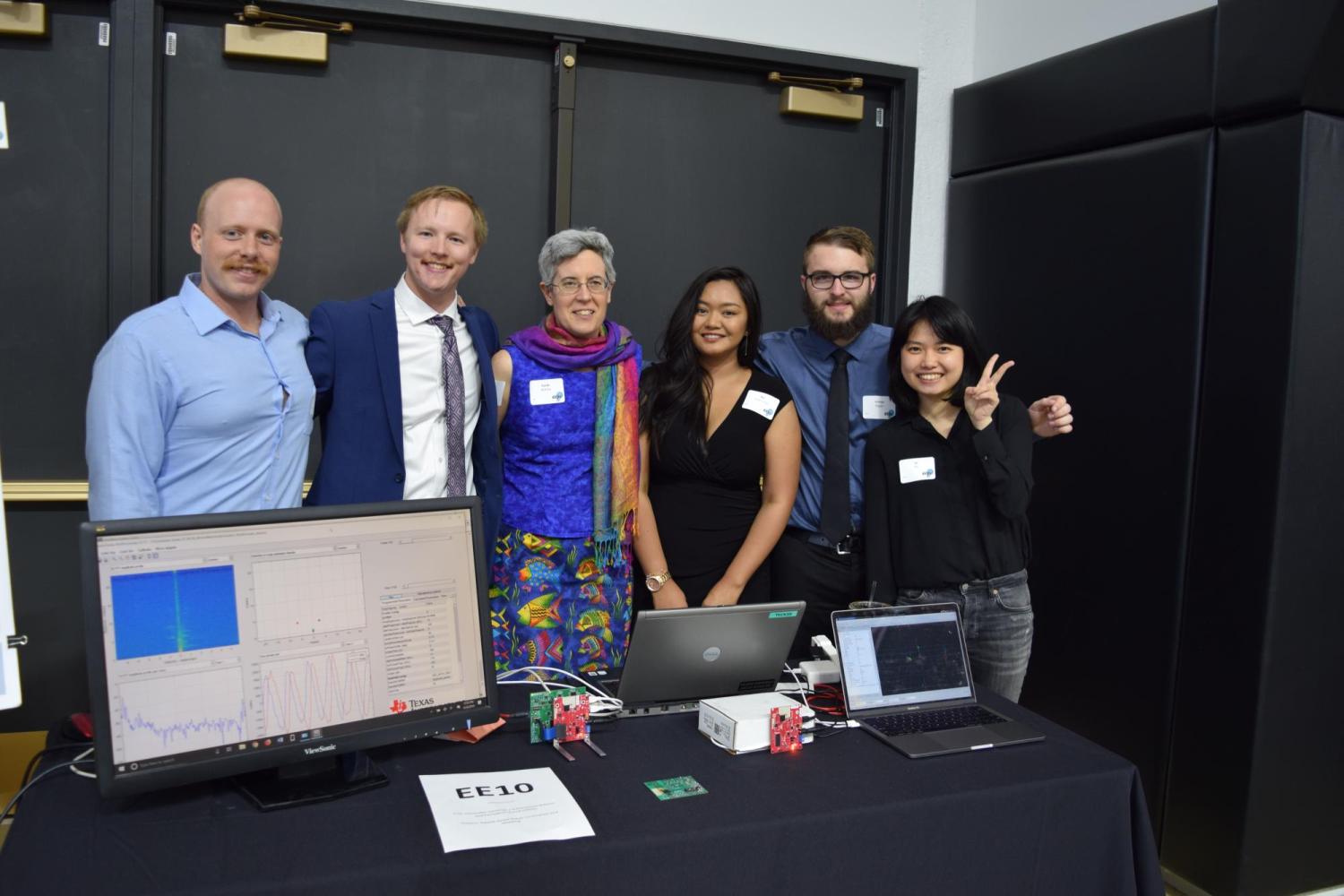 The Prometheus team at the Engineering Projects Expo