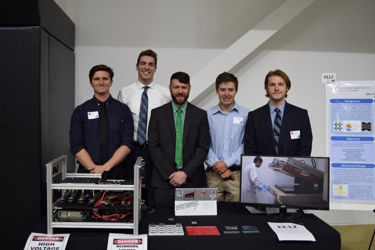 The Power Haus team at the Engineering Projects Expo