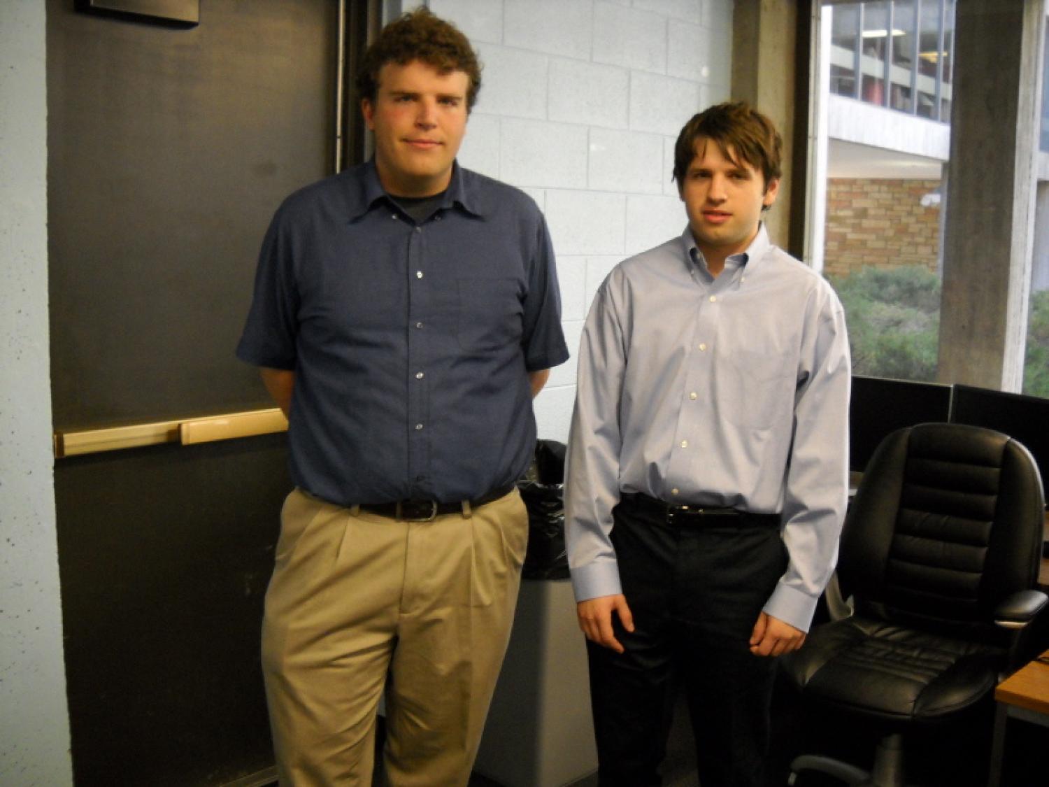 The two members of FlatIron