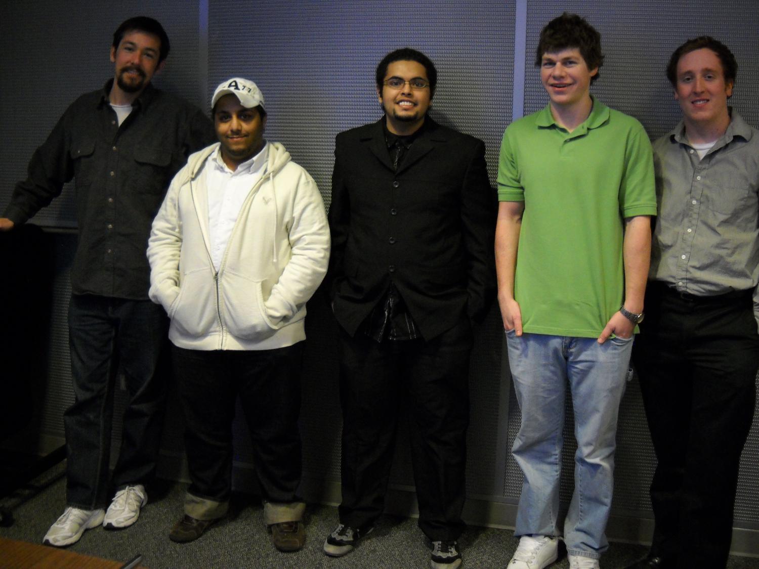 The five members of Ism Alfreaq