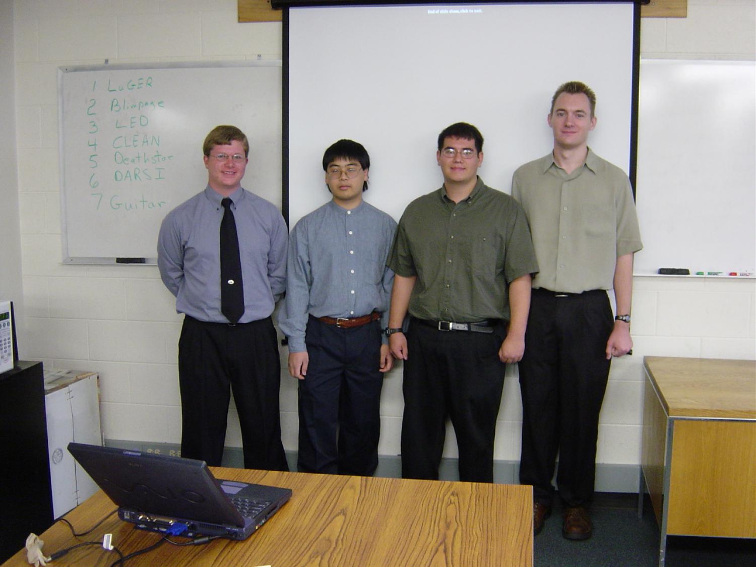 The four members of LuGER