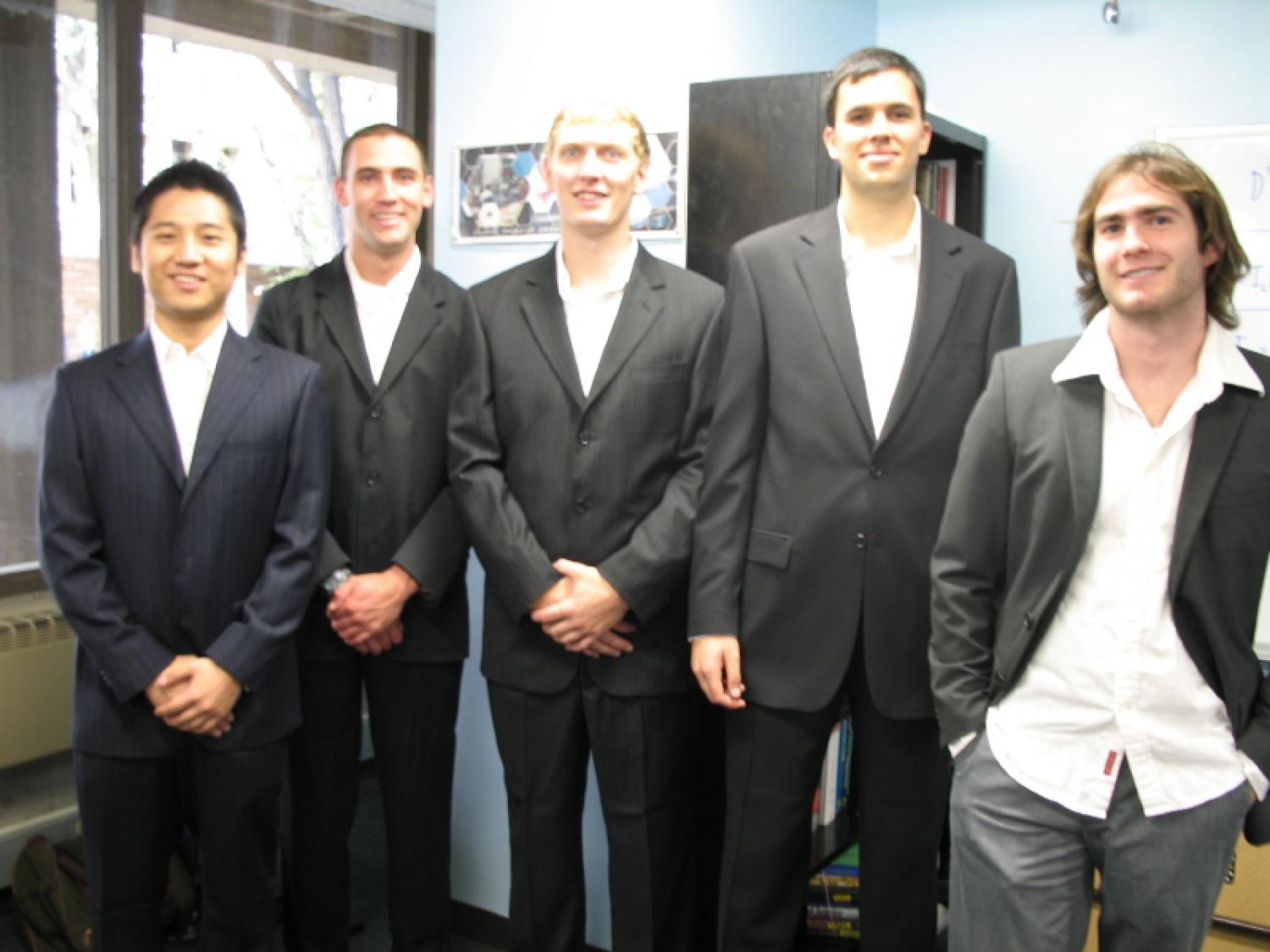 The five members of SmartWall
