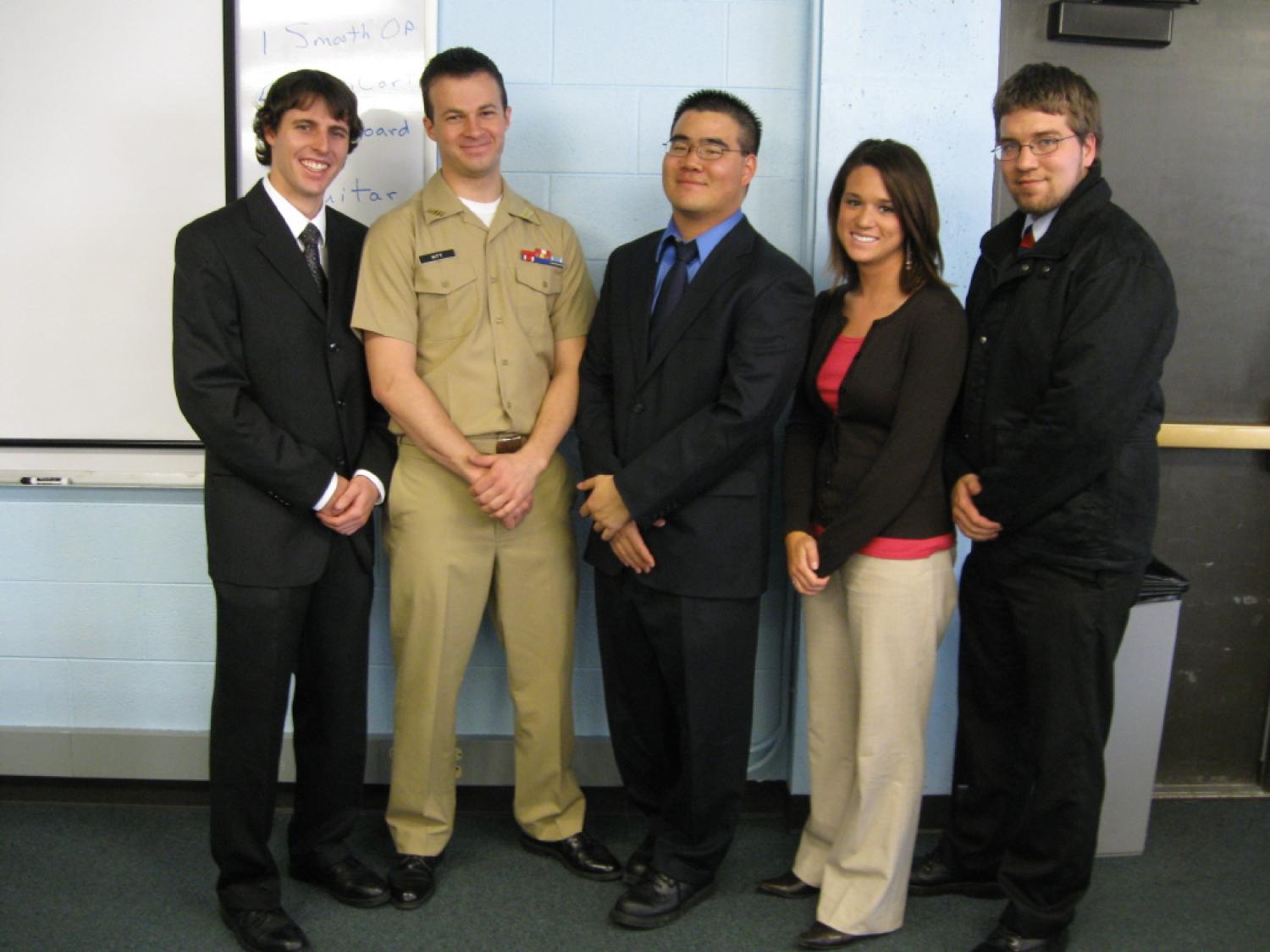 The five members of Smooth Operation