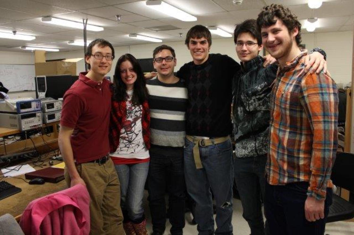 The six members of Team STABLE