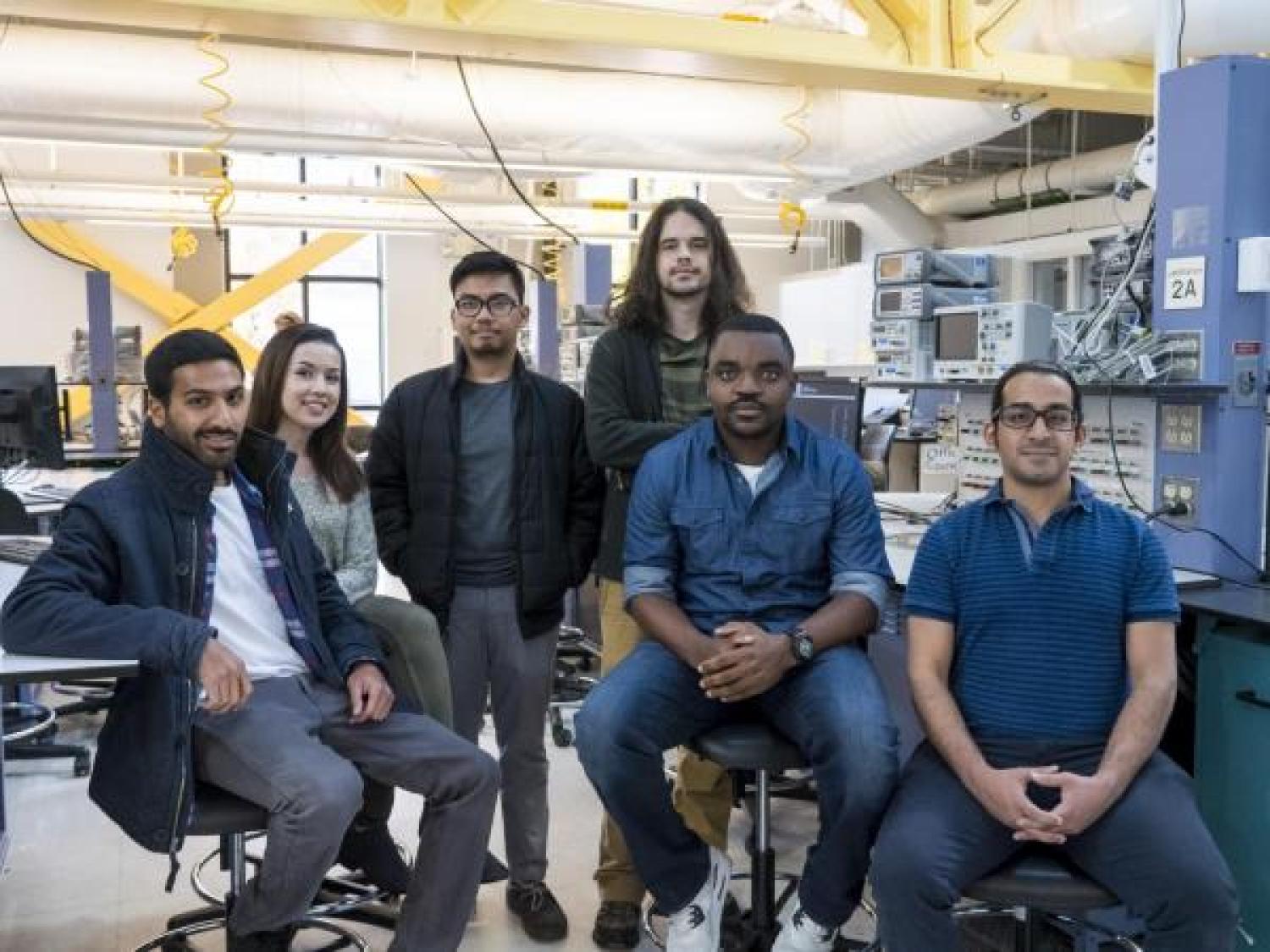 The Volt Vision team in the ITLL.