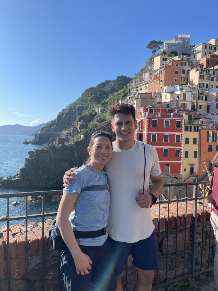Lucy Pao in Italy
