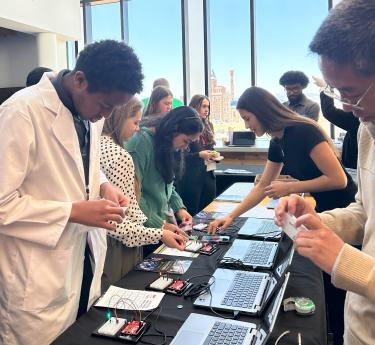 Eugene Liu participates in Denver Metro Science Fair