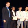Saad Pervaiz accepts his award