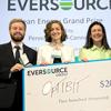 The Optibit team with their prize check