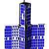 Rendering of nanosatellite
