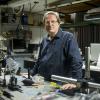 Alan Mickelson in his lab