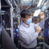 Physicist Jun Ye in his lab at JILA