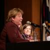 Terri Fiez speaks during a panel session at the symposium.