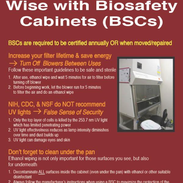 Be Safe & Energy Wise with Biosafety Cabinets Made by Kyria Bosma