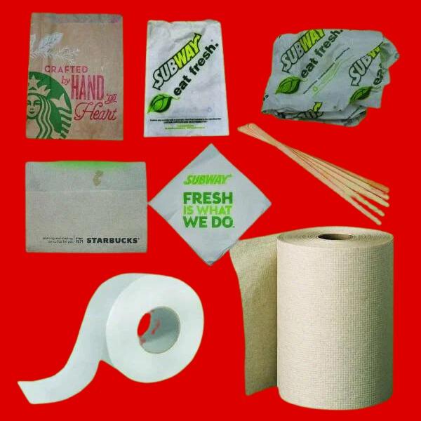 paper towels, napkins and more