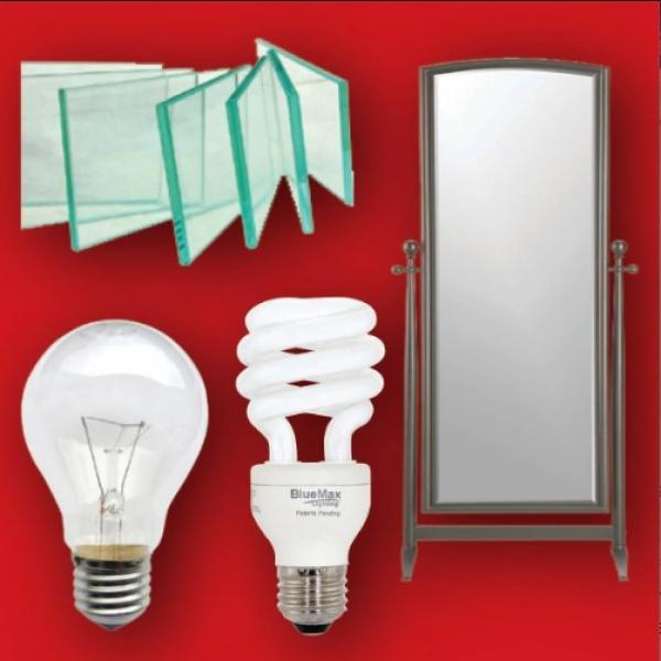 Lightbulbs and mirrors