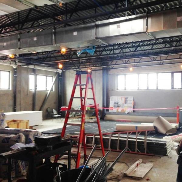 GROC inside construction