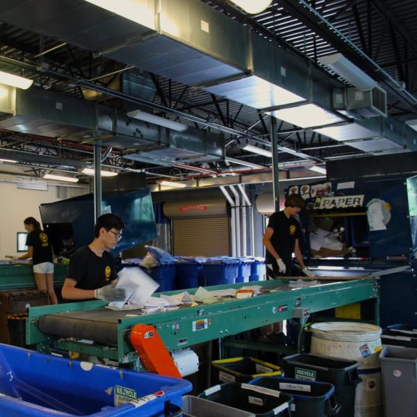 GROC sorting line