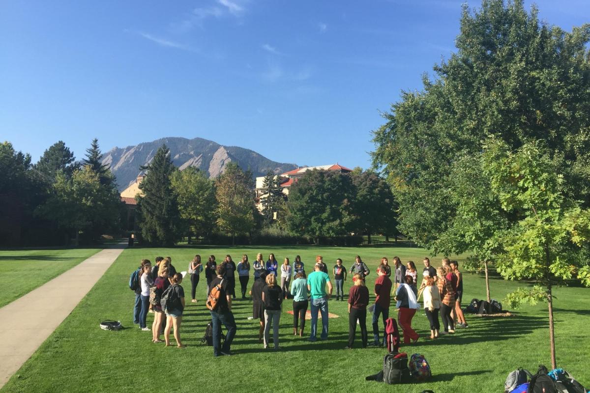 Class outside