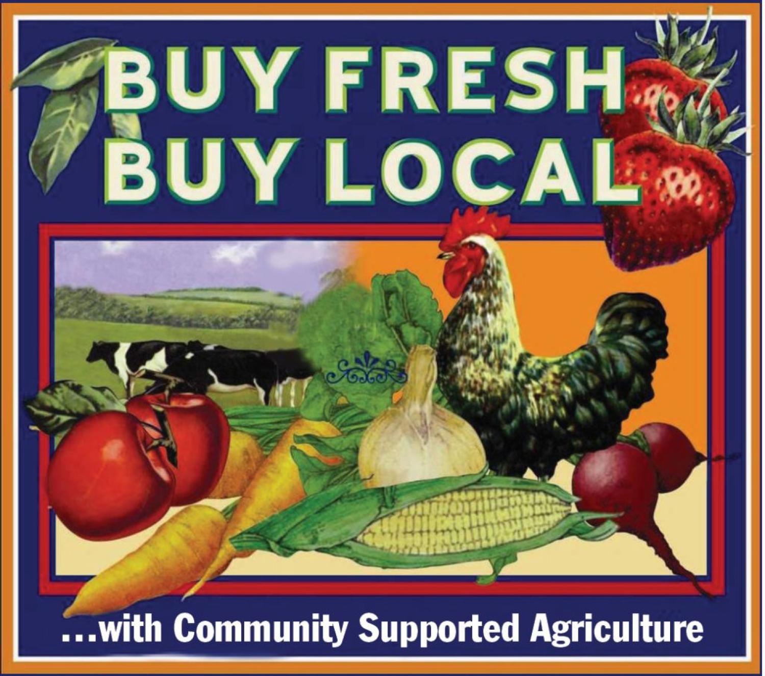 Buy local, buy fresh with community supported agriculture 