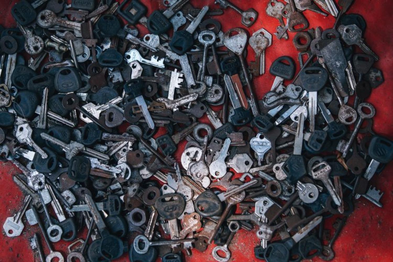Keys are scrap metal