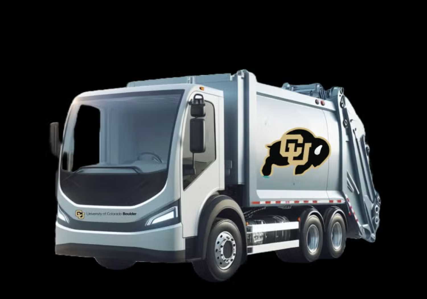 electric trash truck