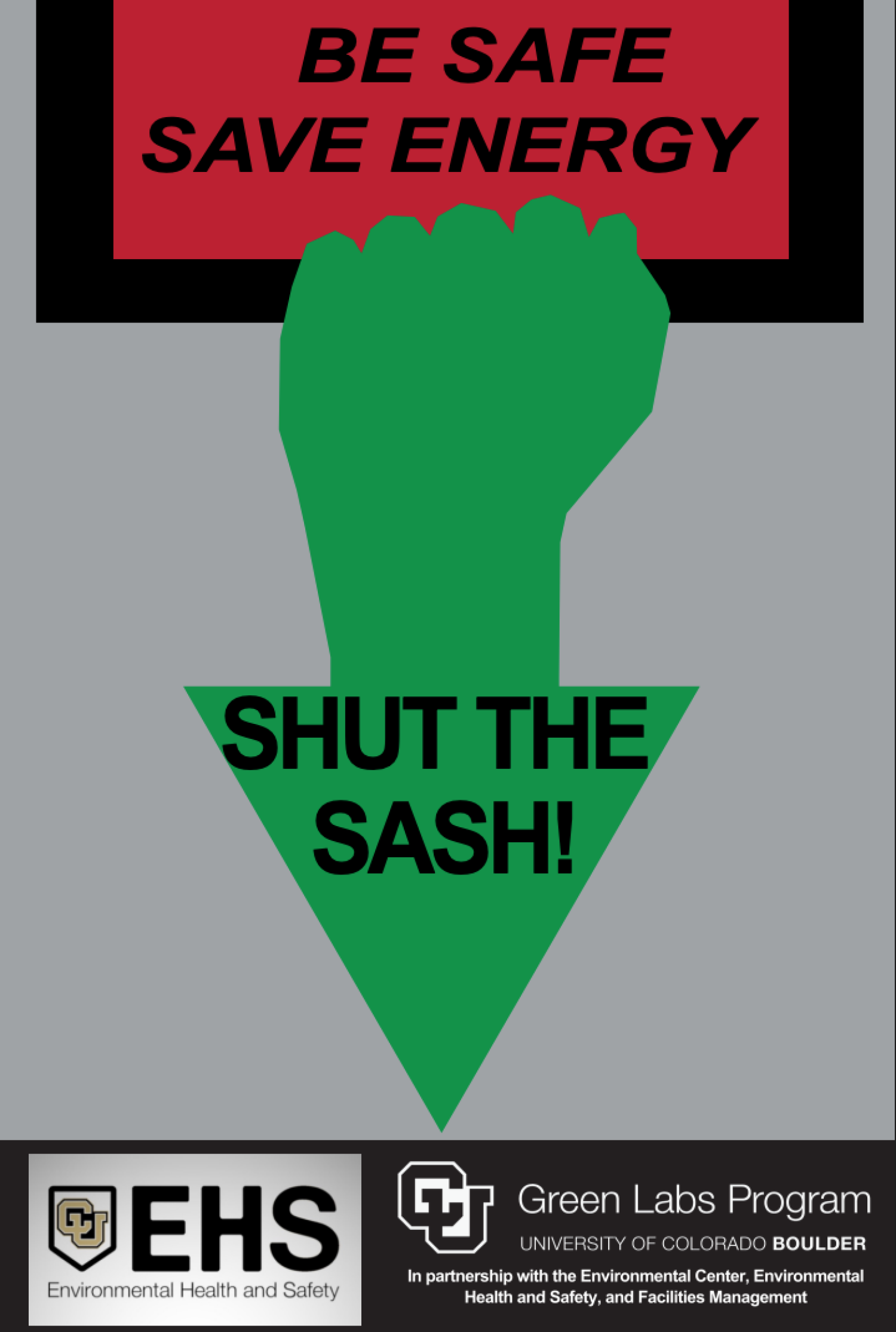 shut the sash
