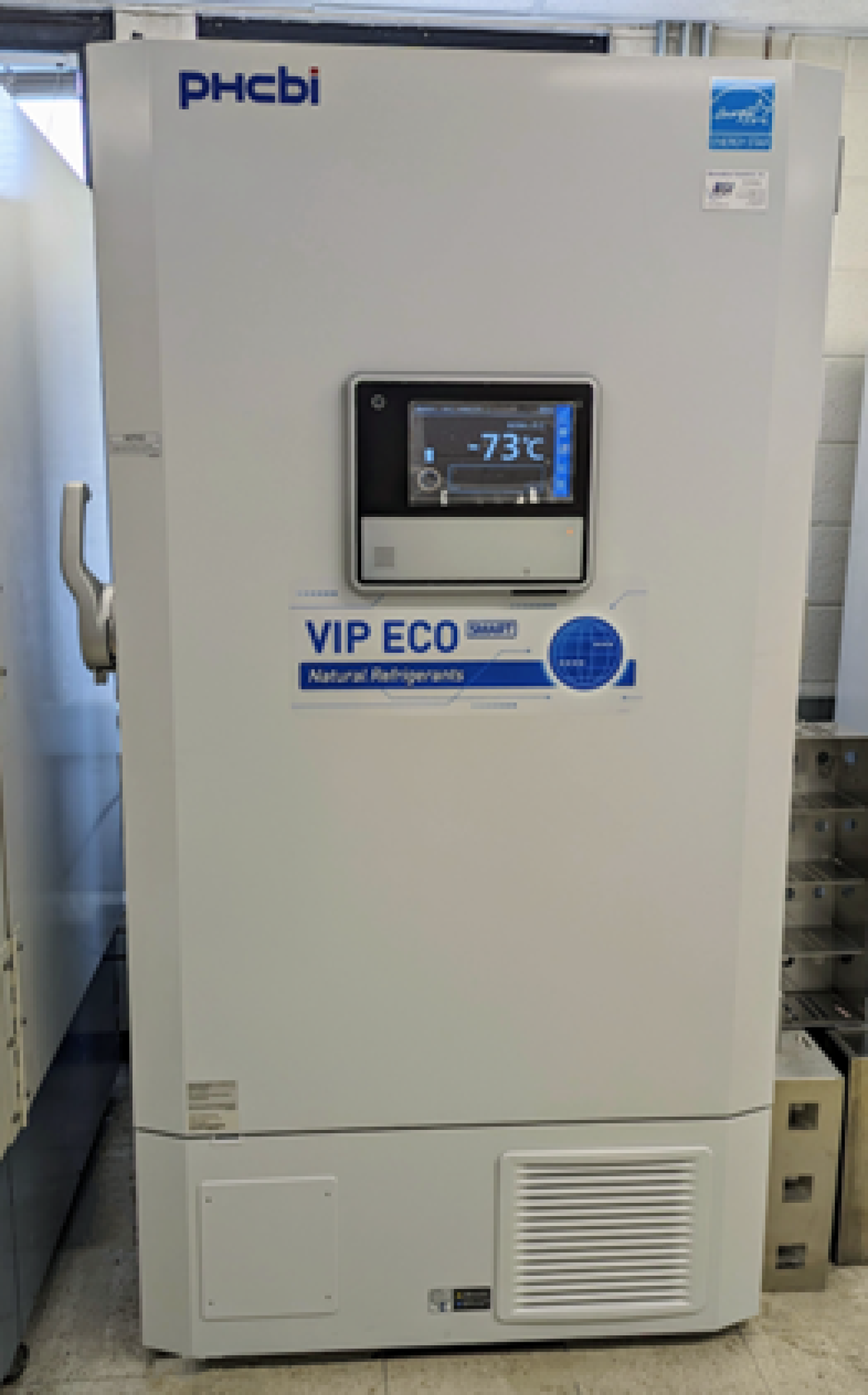 new freezer in the e-center