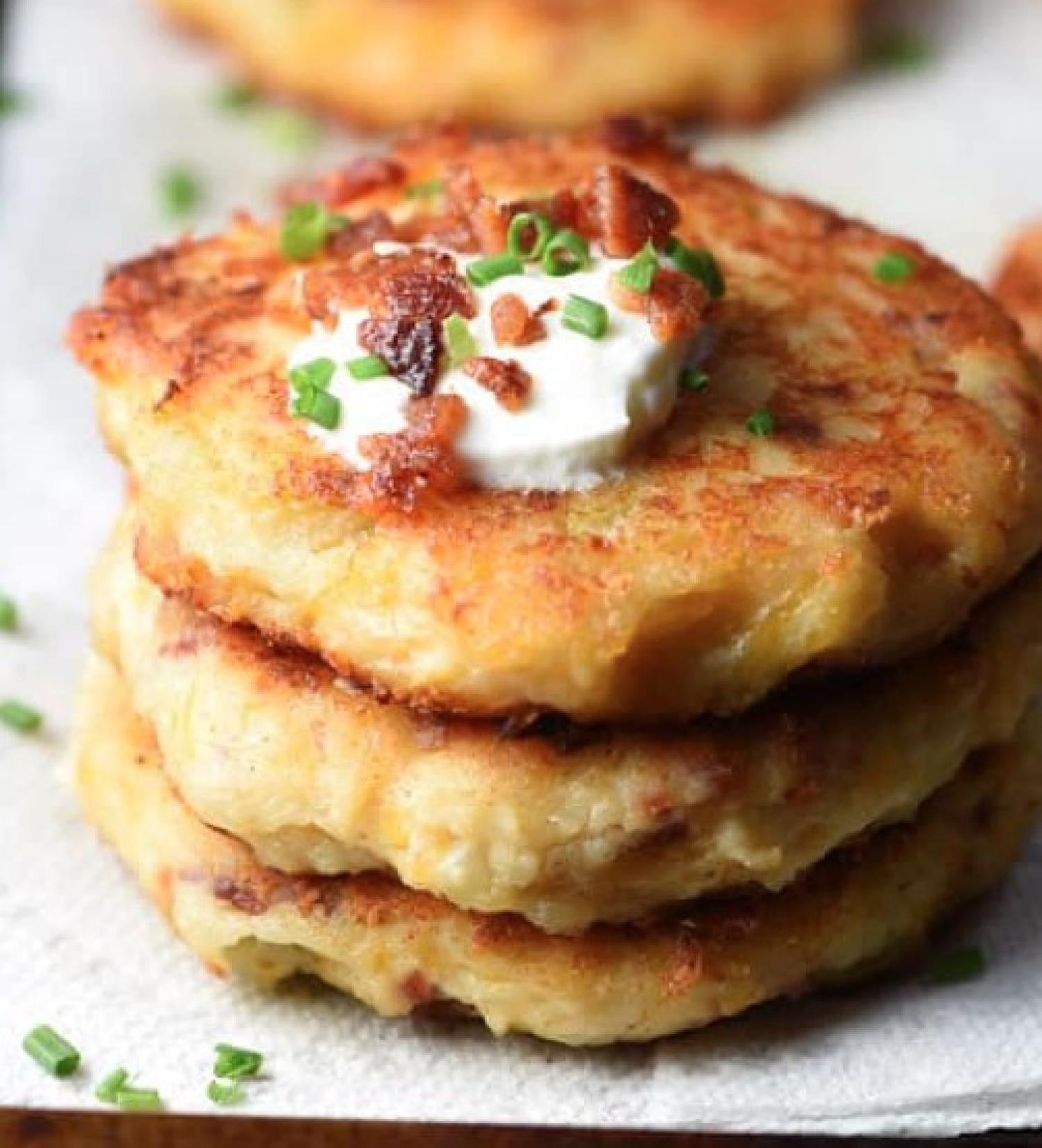 mashed potato cakes