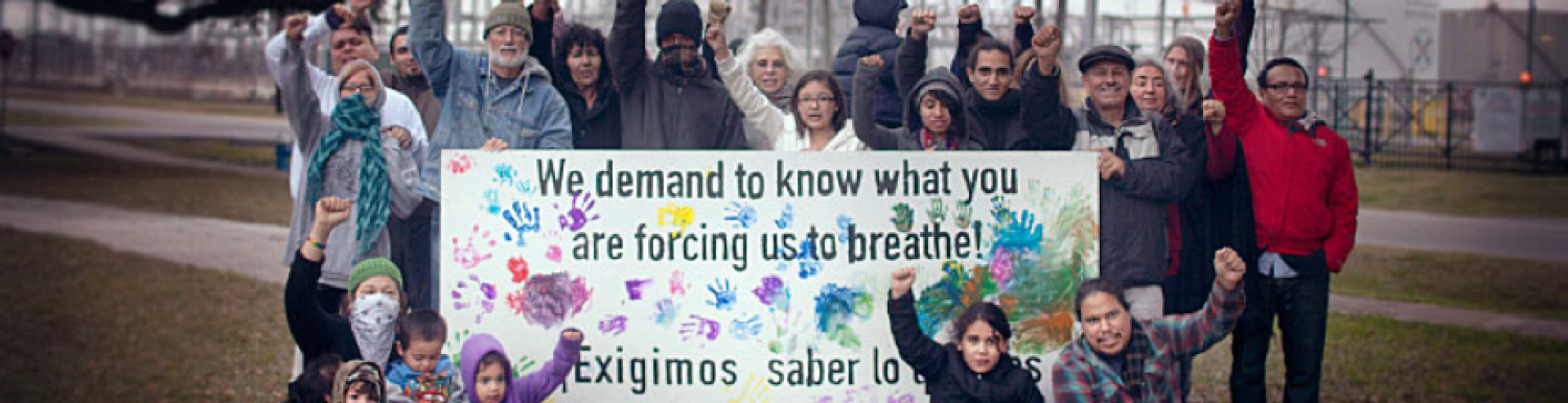 EJ Air Quality group: We demand to know what you are forcing us to breathe! Exigimos saber lo que nos está obligando a respirar