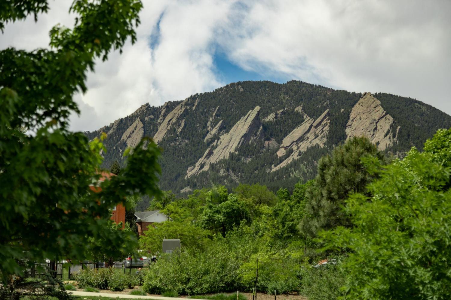 scenic of flatirons