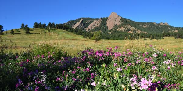 View of flatirons