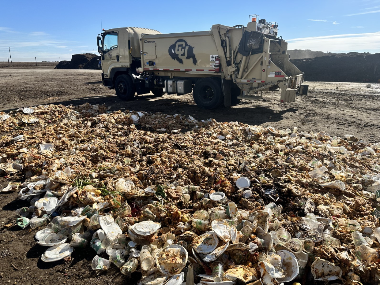 cu boulder food scraps post sort