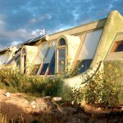 earthship house in New Mexico