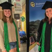 CU green pledge students at graduation