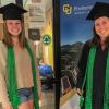 CU green pledge students at graduation