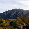 Flatirons in fall